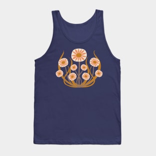 Arts and crafts daisies - art nouveau inspired floral by Cecca Designs Tank Top